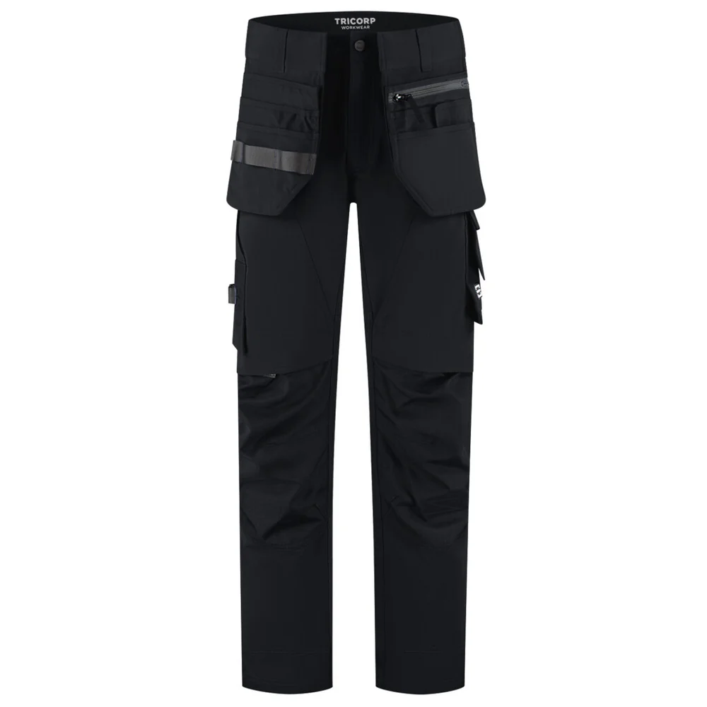 Werkbroek met Holsterzakken 4-Way Stretch Redefined Zwart
